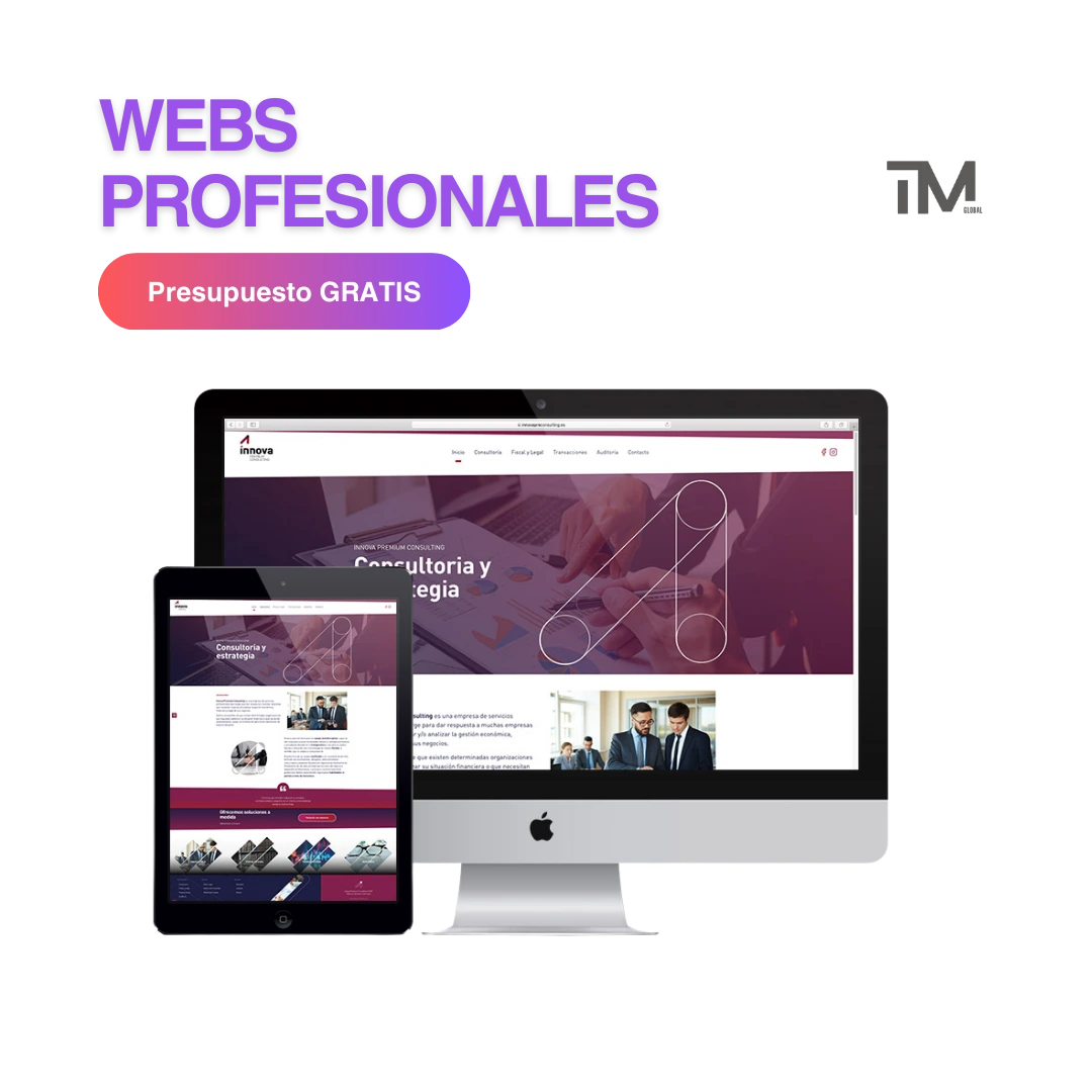 Páginas Web Profesionales