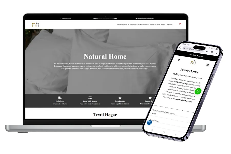 Diseño de tienda online