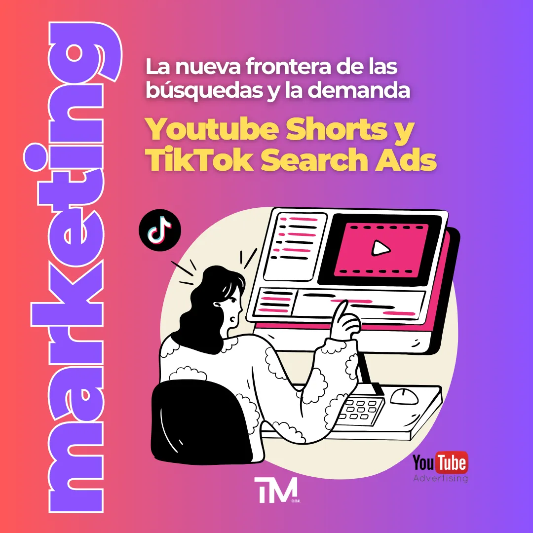 Youtube Shorts y TikTok Search Ads