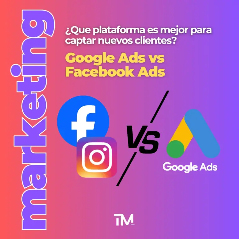 Google Ads o Facebook Ads: ¿Cuál es mejor para tu negocio?